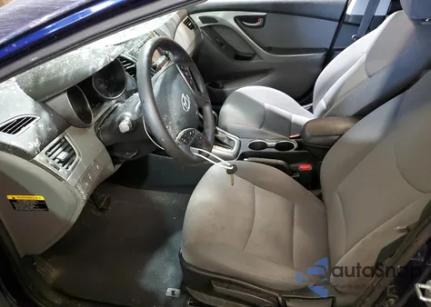 2014 Hyundai Elantra Se из США, поврежденный, VIN 5NPDH4AE4EH511331